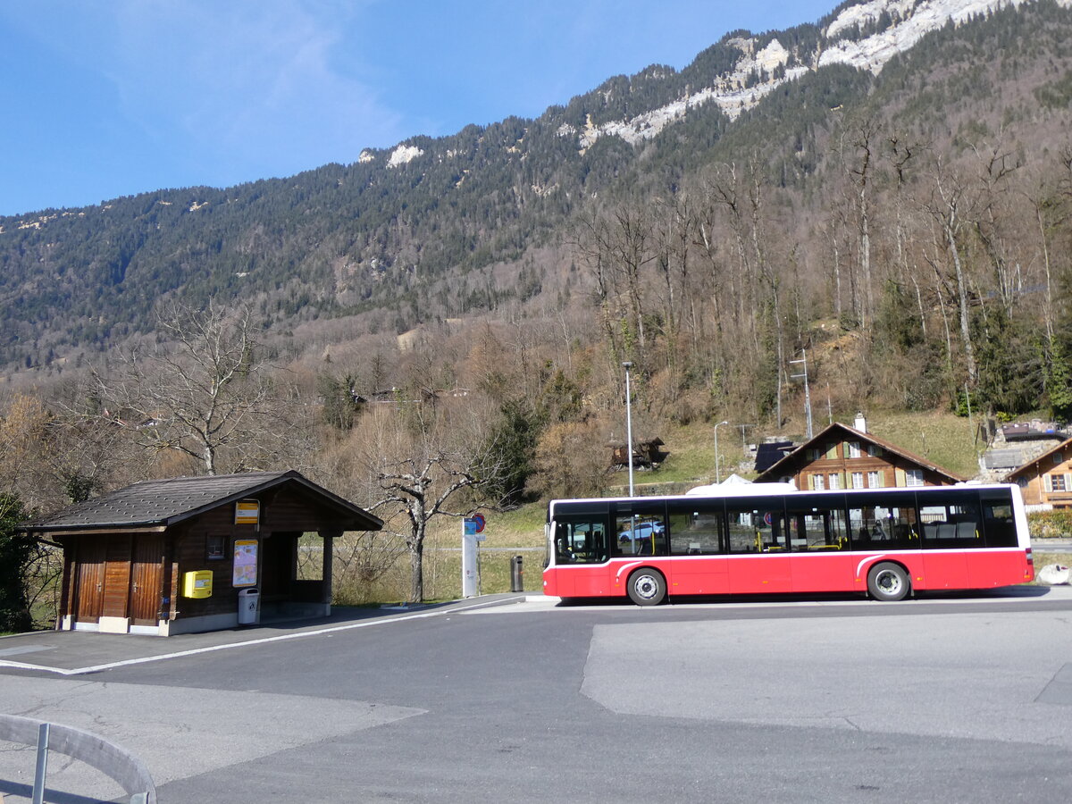 (272'676) - PostAuto Bern - BE 654'090/PID 12'339 - MAN (ex Dr. Richard, A-Wien Nr. 1419) am 7. M�rz 2025 in Ringgenberg, S�ge