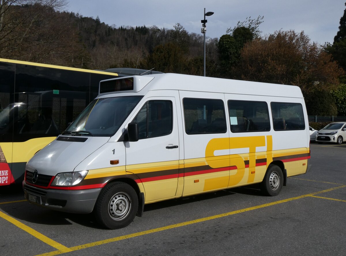 (272'818) - STI Thun - Nr. 1/BE 300'401 - Mercedes am 11. M�rz 2025 bei der Schiffl�ndte Thun