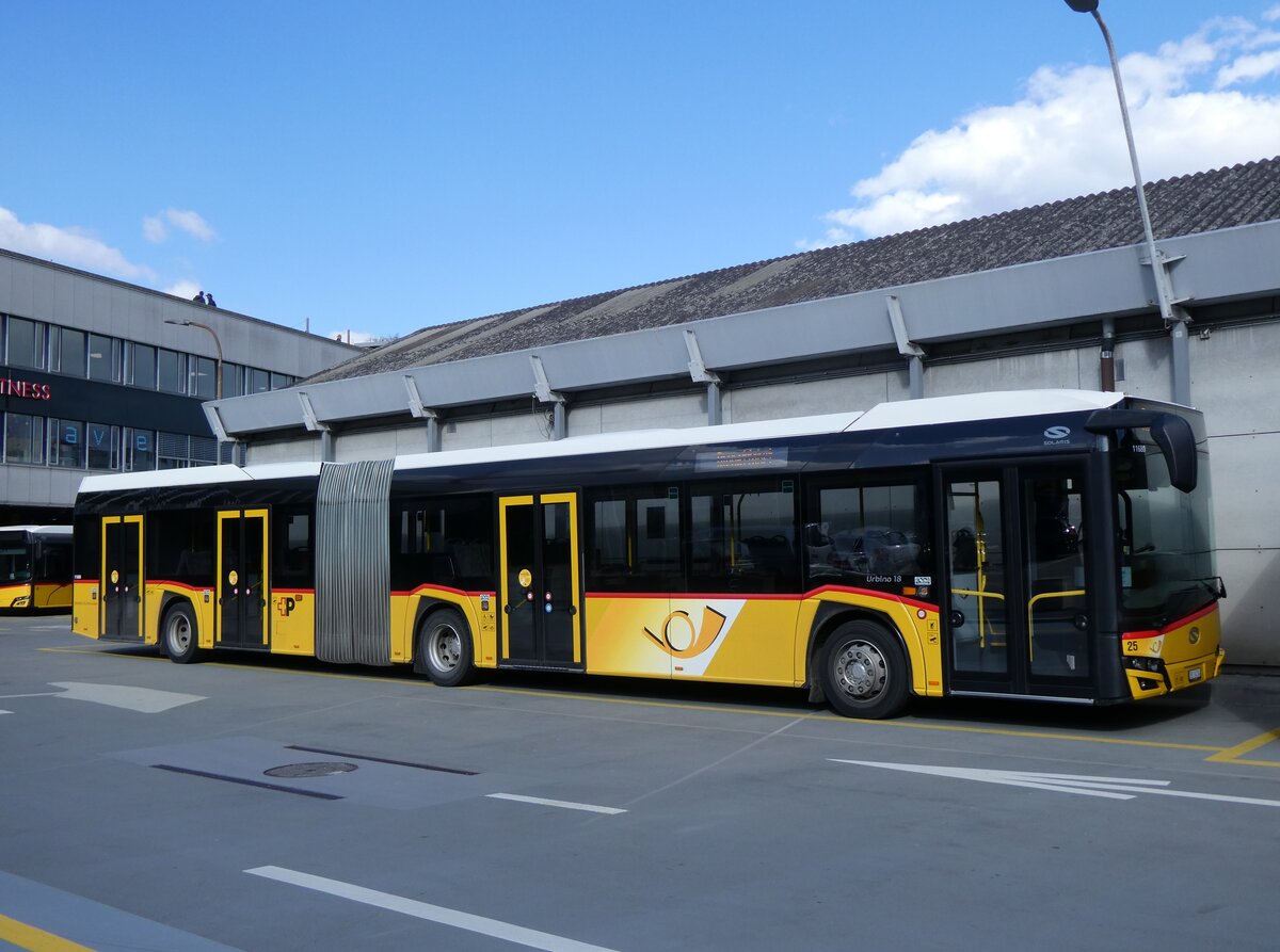 (272'862) - Steiner, Ortschwaben - Nr. 25/BE 84'784/PID 11'680 - Solaris am 13. M�rz 2025 in Bern, Postautostation