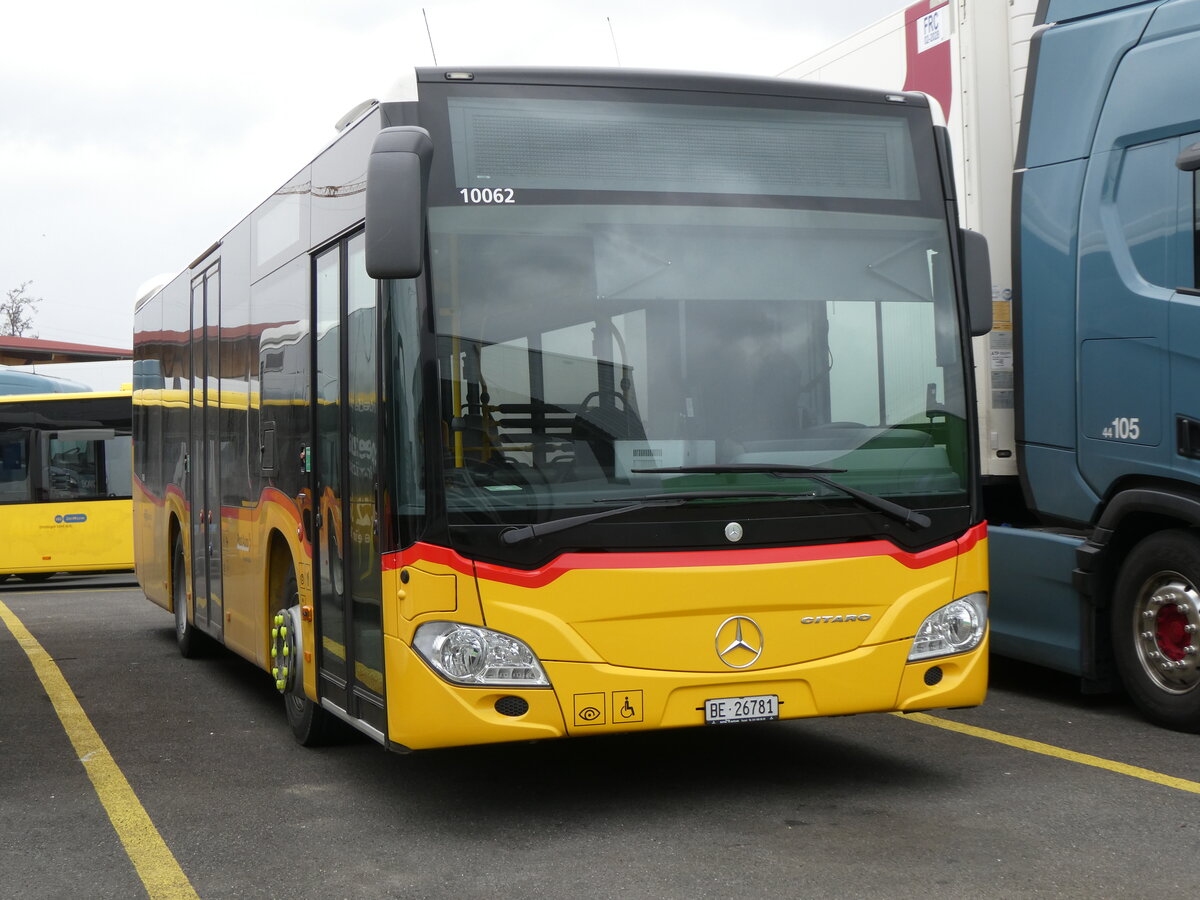 (273'027) - Funi-Car, Biel - Nr. EP09/BE 26'781/PID 10'062 - Mercedes (ex Eurobus, Bern Nr. 9) am 15. M�rz 2025 in Kerzers, Interbus