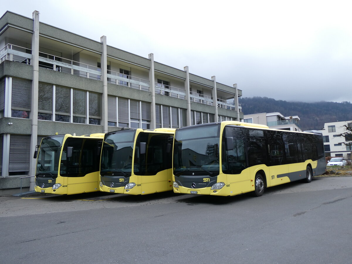 (273'041) - STI Thun - Nr. 180/BE 752'180 - Mercedes am 16. M�rz 2025 in Thun, Garage