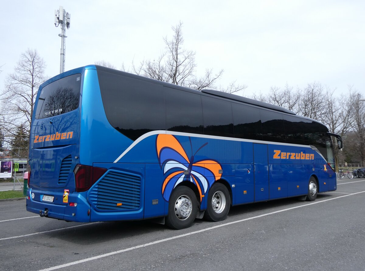 (273'116) - Zerzuben, Visp-Eyholz - Nr. 12/VS 100'431 - Setra am 21. M�rz 2025 in Thun, Seestrasse