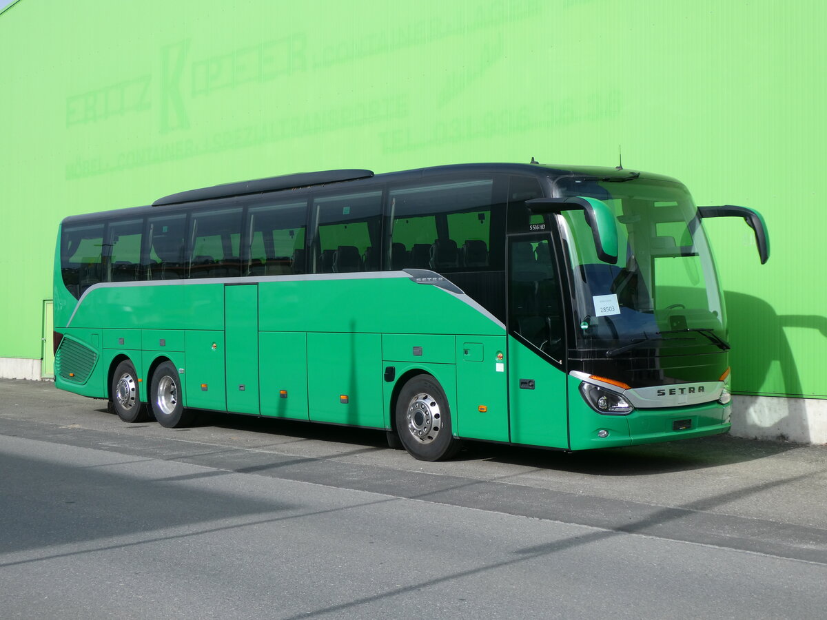 (273'120) - Aus Deutschland: AK Touristik, Kiel - (KI-AK 172) - Setra am 22. M�rz 2025 in Kerzers, Interbus