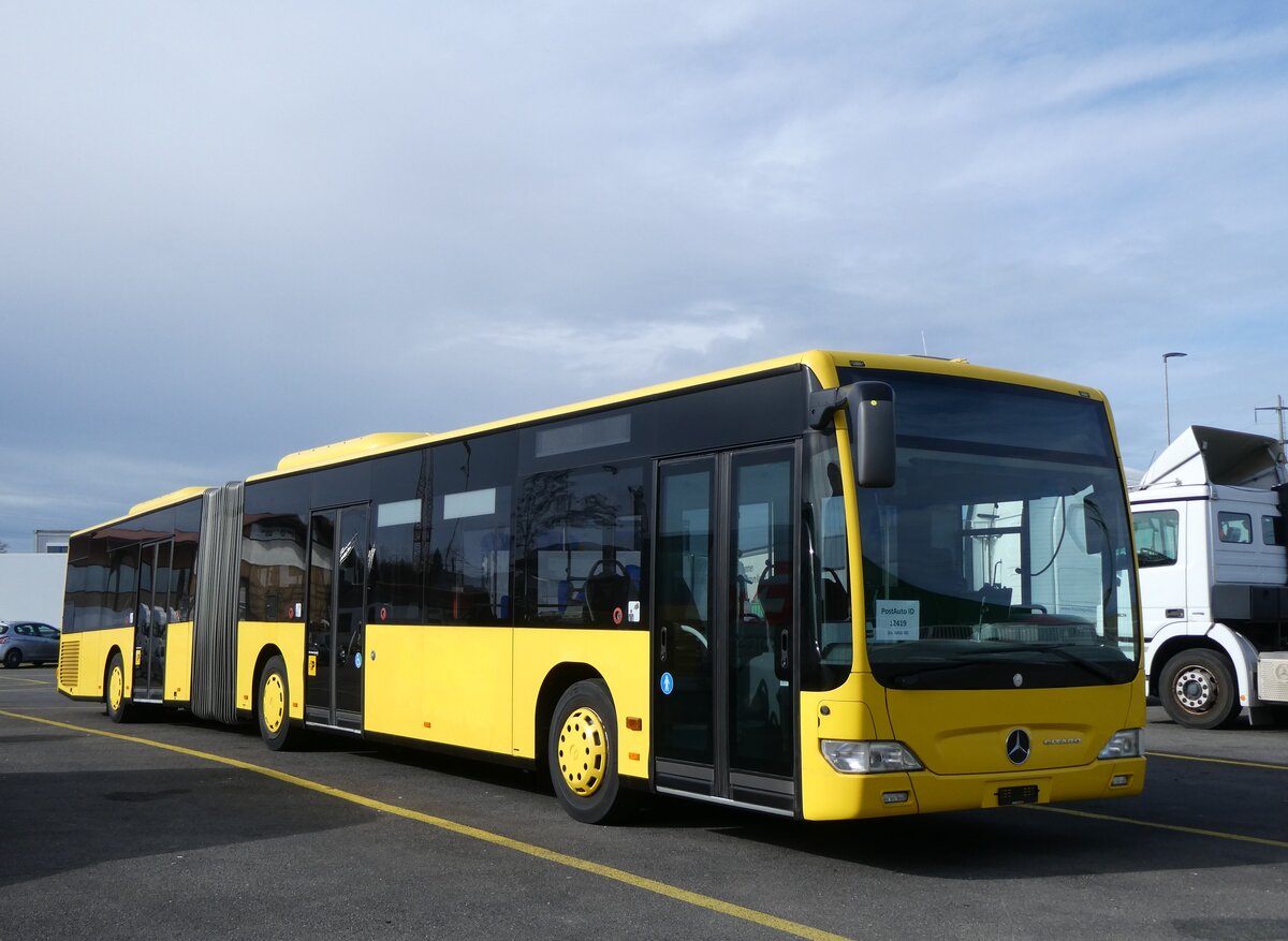 (273'121) - PostAuto Nordschweiz - PID 12'419 - Mercedes (ex AAGL Liestal Nr. 98) am 22. M�rz 2025 in Kerzers, Interbus
