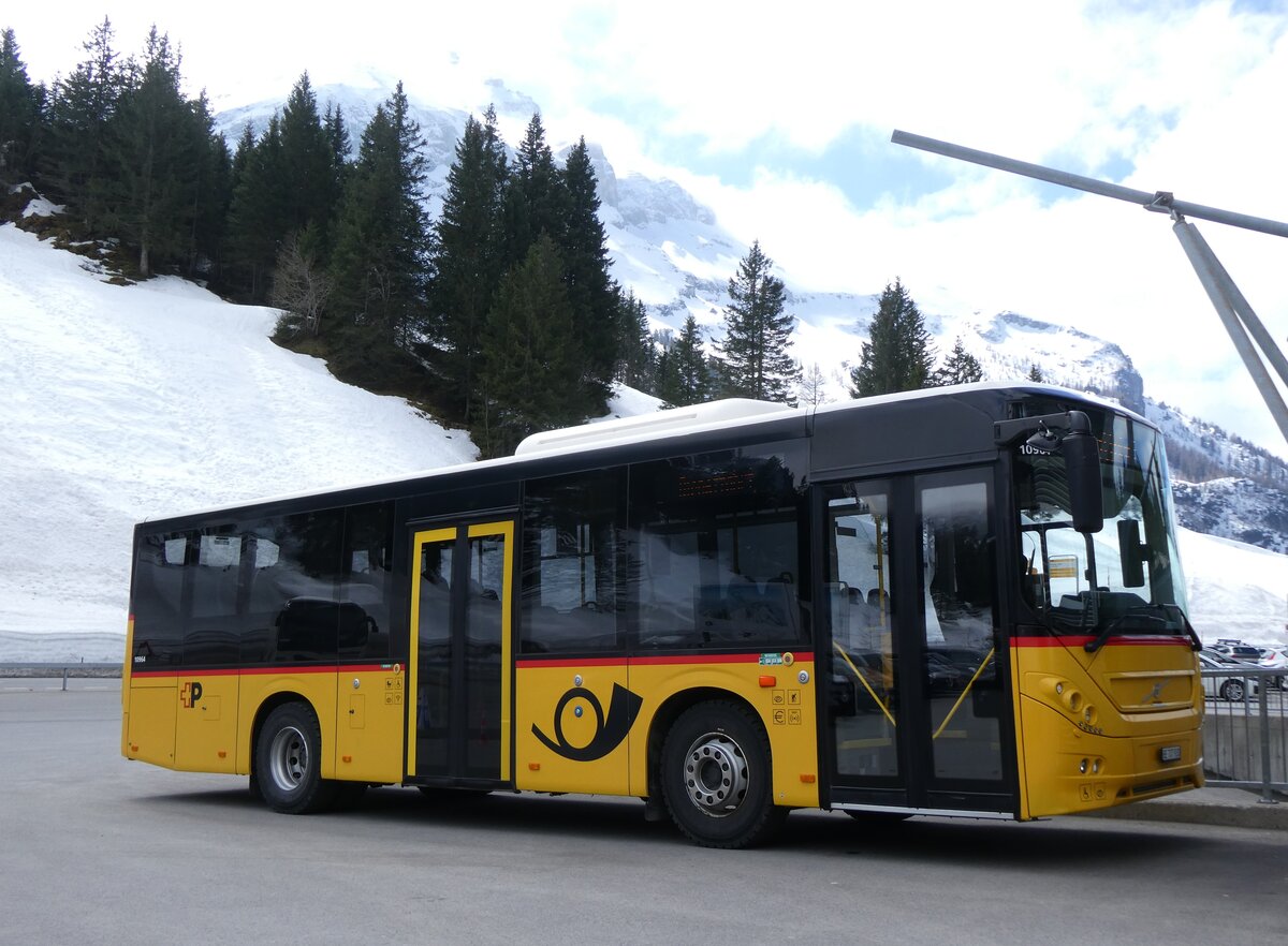 (273'217) - PostAuto Bern - BE 707'930/PID 10'964 - Volvo (ex K�bli, Gstaad; ex PostAuto Bern BE 538'988; ex PostAuto Bern BE 653'386) am 27. M�rz 2025 in Col du Pillon, Glacier 3000