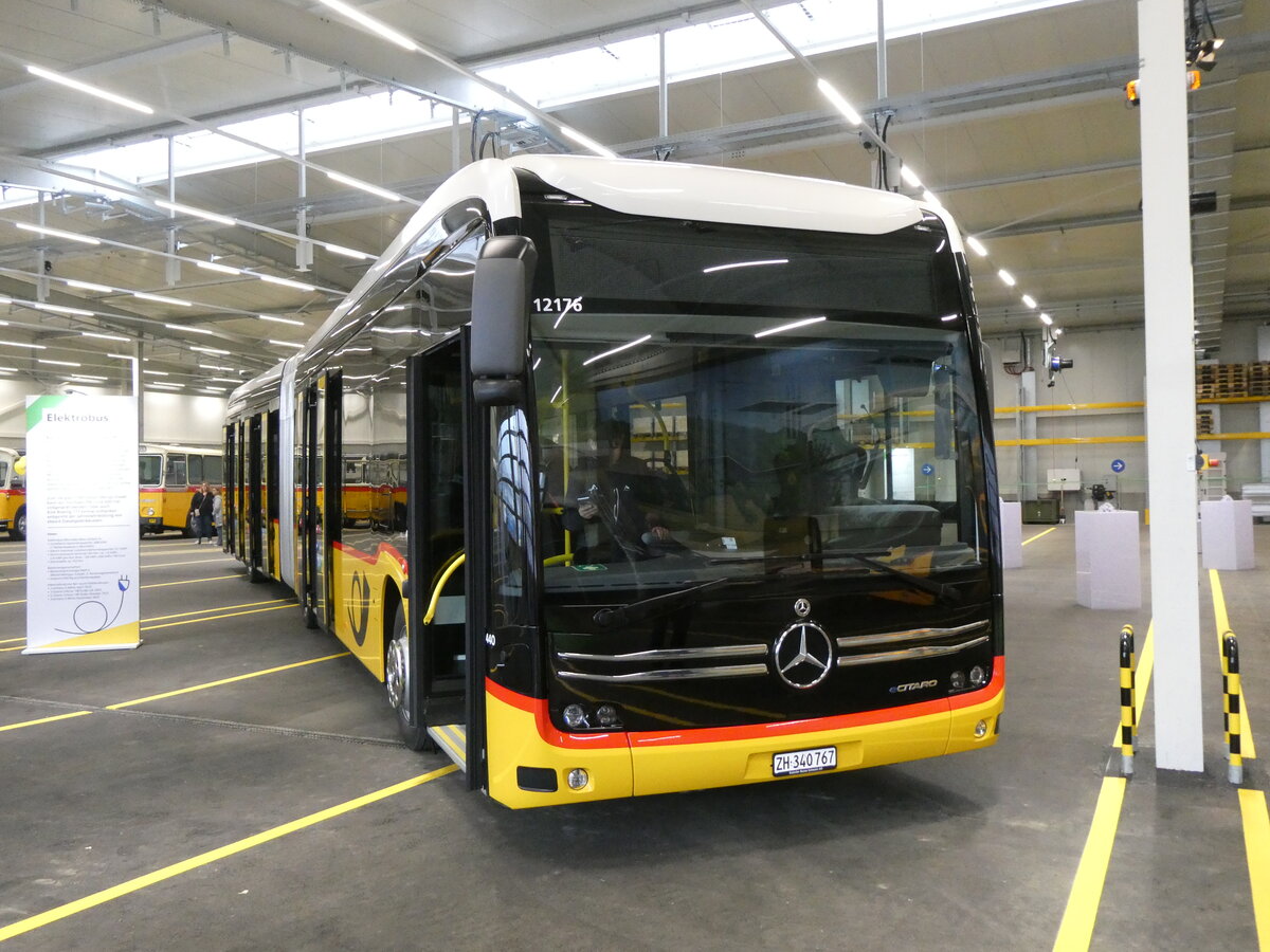 (273'317) - Stutz, Jonen - Nr. 440/ZH 340'767/PID 12'176 - eMercedes am 29. M�rz 2025 in Affoltern, Garage