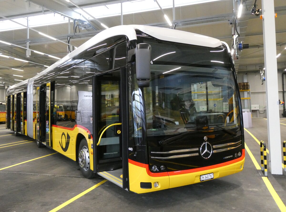 (273'318) - Stutz, Jonen - Nr. 440/ZH 340'767/PID 12'176 - eMercedes am 29. M�rz 2025 in Affoltern, Garage