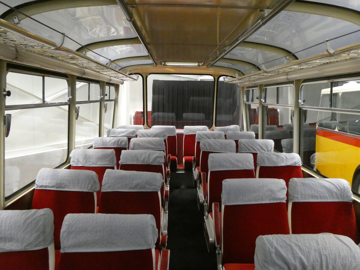 (273'333) - Stutz, Jonen - AG 7286 - FBW/FHS (ex Kellenberger, Heerbrugg; ex Schnider, Engelburg; ex P 23'207; ex P 21'007) am 29. M�rz 2025 in Affoltern, Garage (Innenaufnahme)