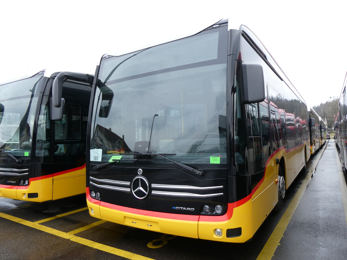 (273'382) - PostAuto Bern - (620'557) - eMercedes am 29. M�rz 2025 in Winterthur, Daimler Buses