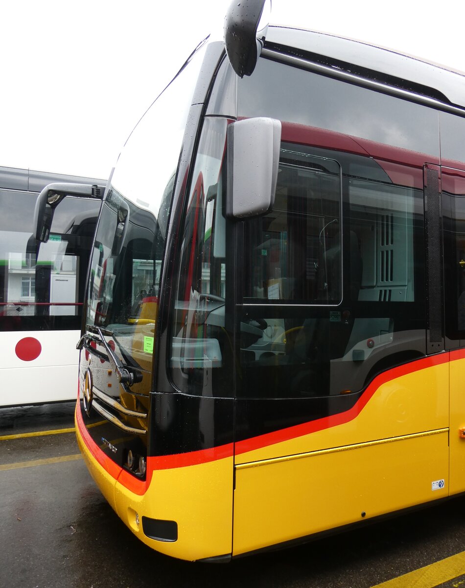 (273'385) - AutoPostale Ticino - (620'650) - eMercedes am 29. M�rz 2025 in Winterthur, Daimler Buses (Teilaufnahme)