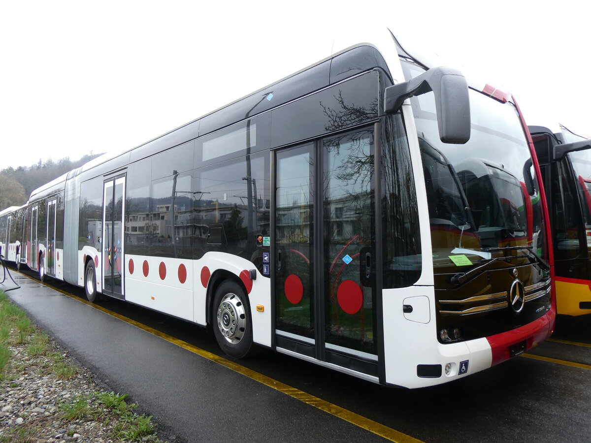 (273'391) - TPF Fribourg - (144'944) - eMercedes am 29. M�rz 2025 in Winterthur, Daimler Buses