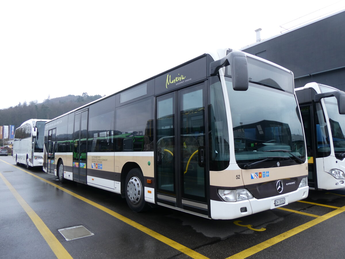 (273'397) - AZZK Zollikon - Nr. 52/ZH 738'052 - Mercedes am 29. M�rz 2025 in Winterthur, Daimler Buses