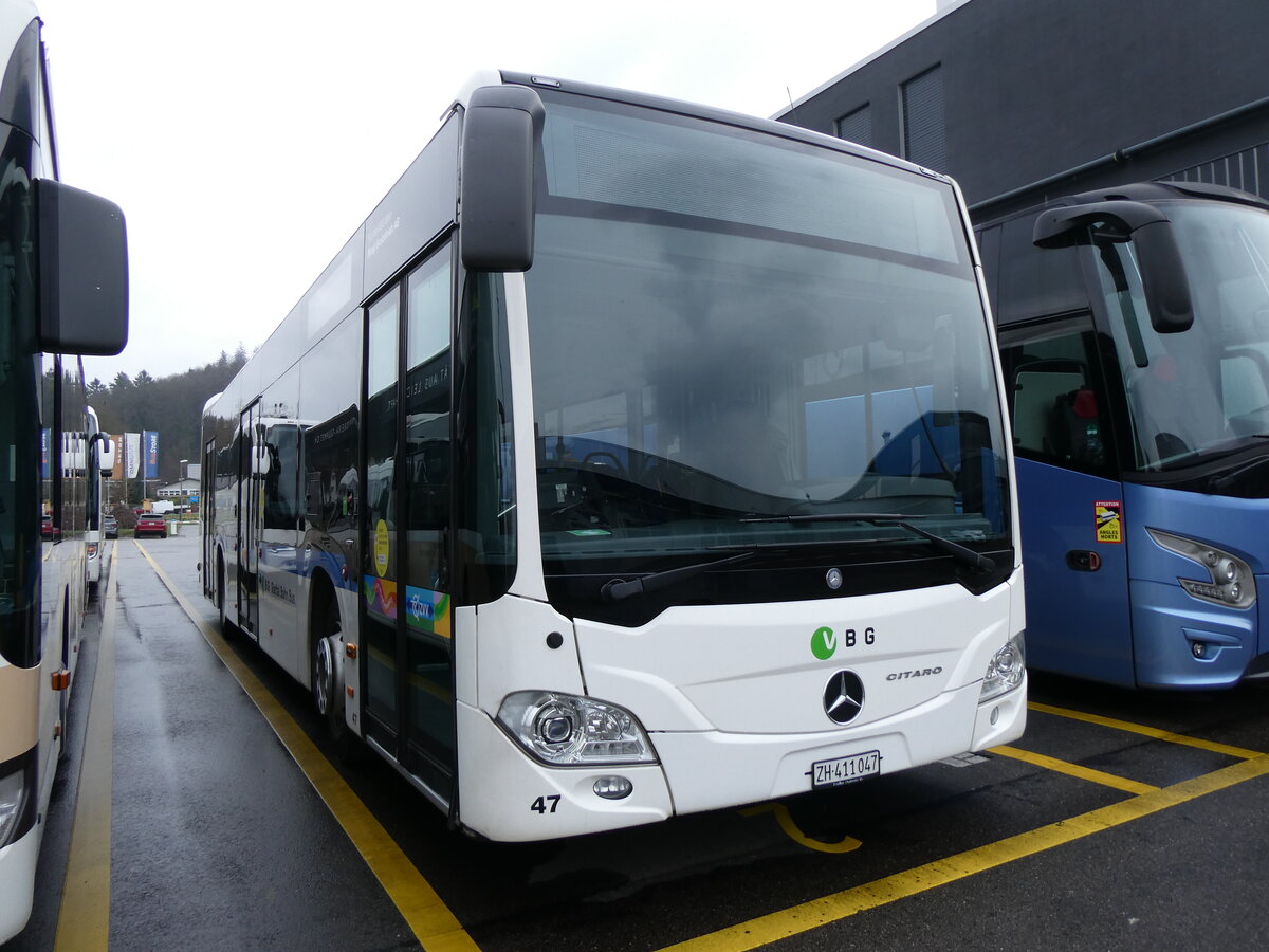 (273'398) - Maag, Kloten - Nr. 47/ZH 411'047 - Mercedes am 29. M�rz 2025 in Winterthur, Daimler Buses