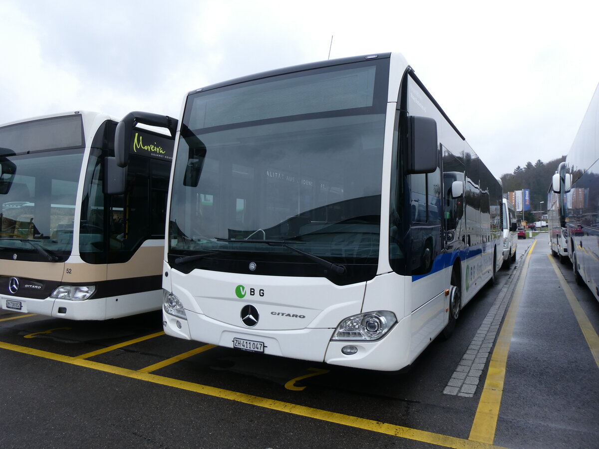 (273'399) - Maag, Kloten - Nr. 47/ZH 411'047 - Mercedes am 29. M�rz 2025 in Winterthur, Daimler Buses