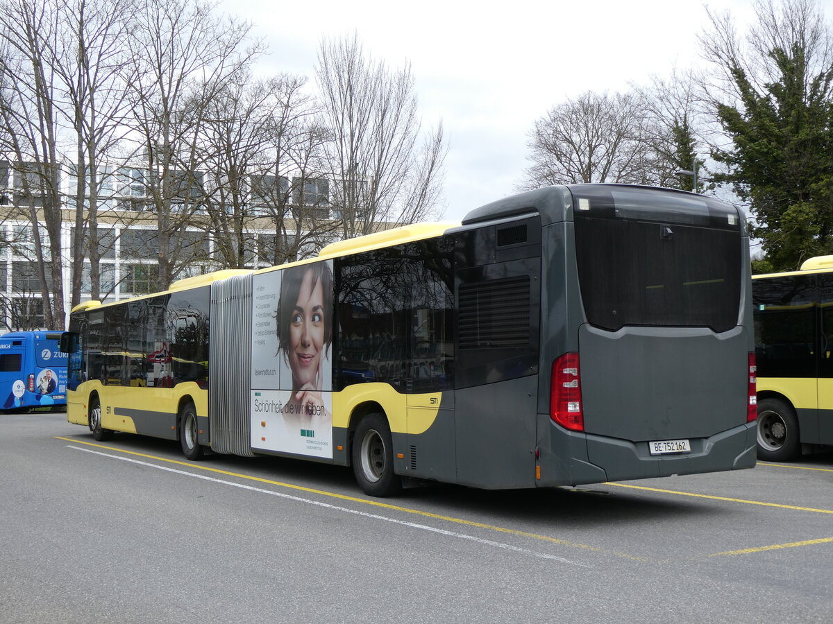 (273'429) - STI Thun - Nr. 162/BE 752'162 - Mercedes am 31. M�rz 2025 bei der Schiffl�ndte Thun