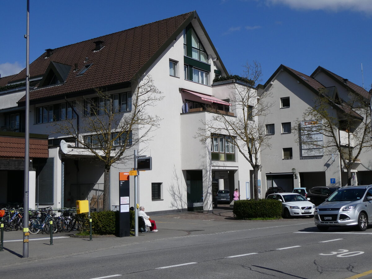 (273'470) - RBS-Haltestelle am 31. M�rz 2025 beim Bahnhof Sch�nb�hl