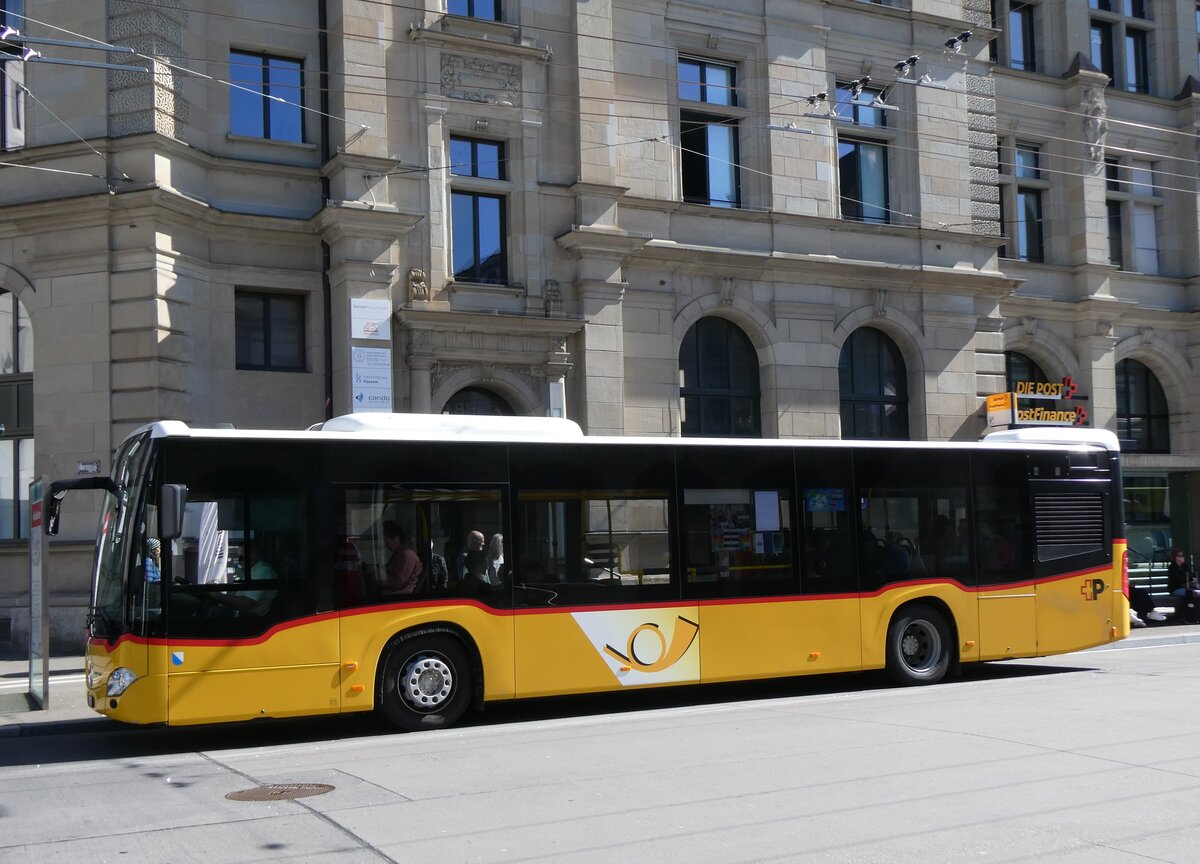 (273'496) - Steiger, Schlatt - Nr. 335/ZH 67'476/PID 10'849 - Mercedes am 2. April 2025 beim Hauptbahnhof Winterthur