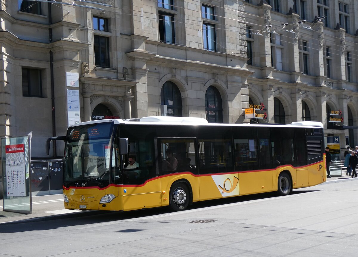 (273'497) - Steiger, Schlatt - Nr. 335/ZH 67'476/PID 10'849 - Mercedes am 2. April 2025 beim Hauptbahnhof Winterthur
