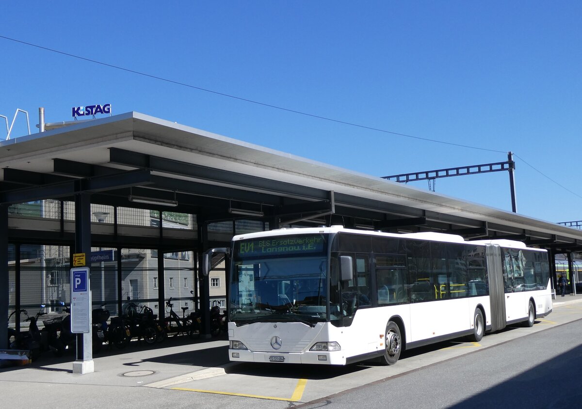 (273'822) - Eurobus, Arbon - Nr. 17/TG 229'684/PID 4235 - Mercedes (ex Nr. 73; ex Nr. 8) am 11. April 2025 beim Bahnhof Sch�pfheim