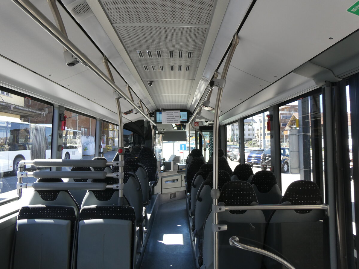 (273'847) - Knecht, Windisch - Nr. 444/AG 248'139 - Mercedes am 11. April 2025 beim Bahnhof Sch�pfheim (Innenaufnahme)