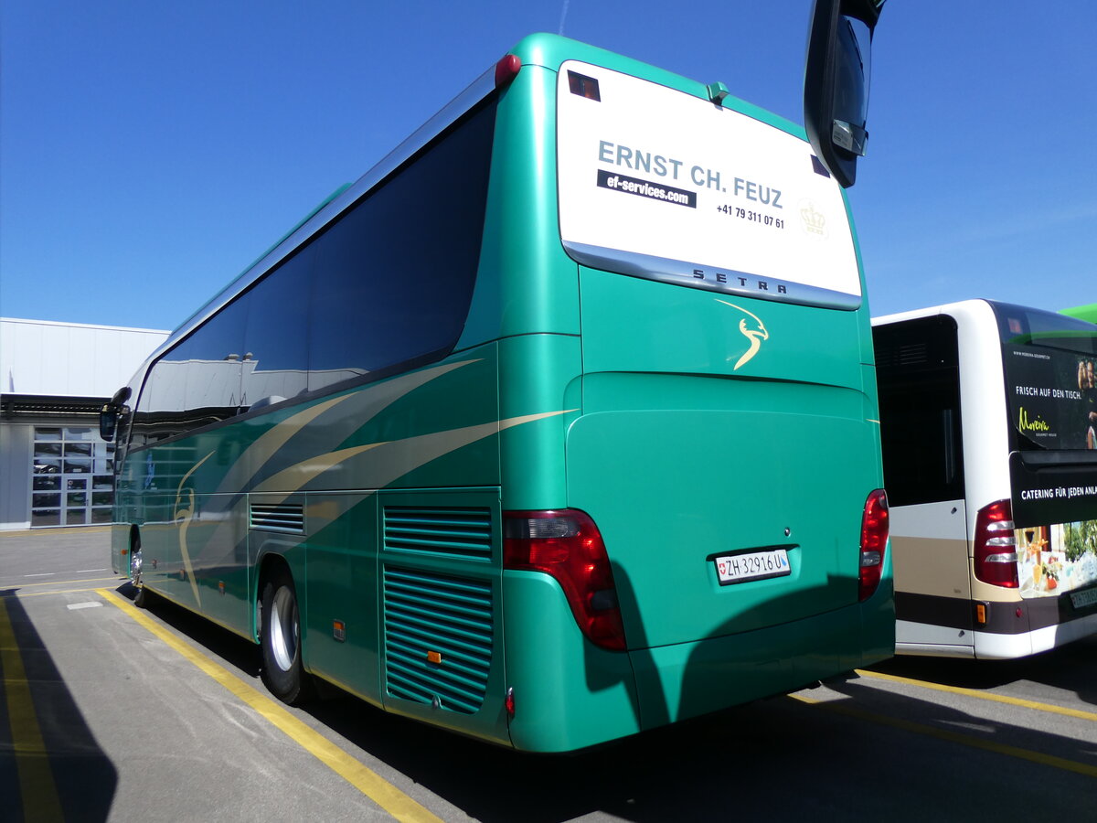 (273'867) - Feuz, Innertkirchen - ZH 32'916 U - Setra am 12. April 2025 in Winterthur, Daimler Buses