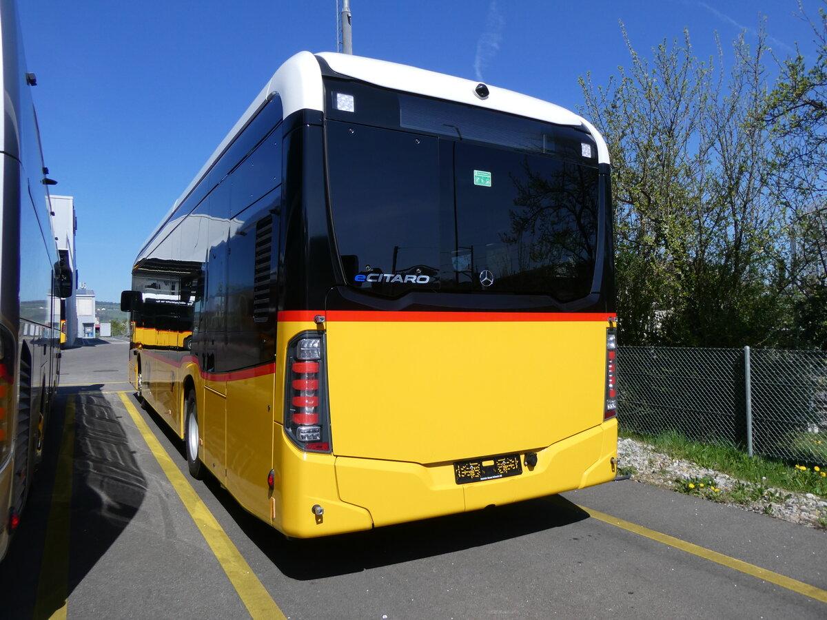 (273'878) - AutoPostale Ticino - PID 12'115 - eMercedes am 12. April 2025 in Winterthur, Daimler Buses
