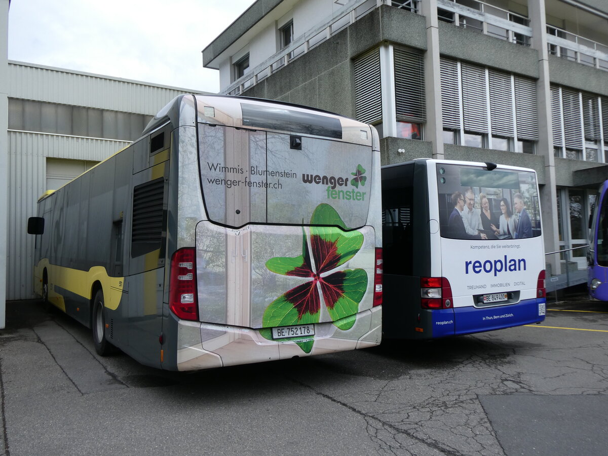 (273'943) - STI Thun - Nr. 178/BE 752'178 - Mercedes am 13. April 2025 in Thun, Garage