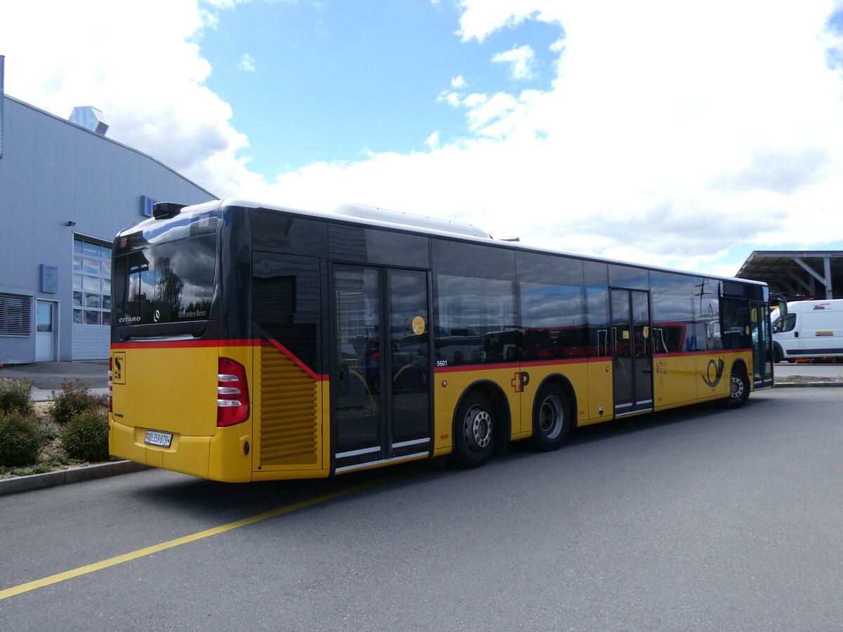 (274'067) - CarPostal Ouest - VD 359'879/PID 5601 - Mercedes (ex JU 31'178; ex Nr. 32) am 18. April 2025 in Kerzers, Interbus
