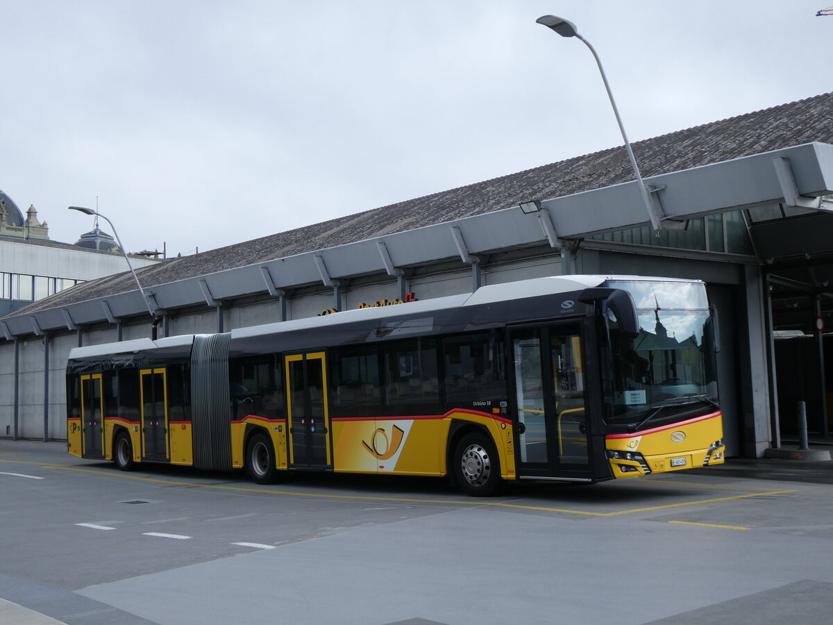 (274'187) - PostAuto Bern - Nr. 11'455/BE 603'455/PID 11'455 - Solaris am 26. April 2025 in Bern, PostAutostation
