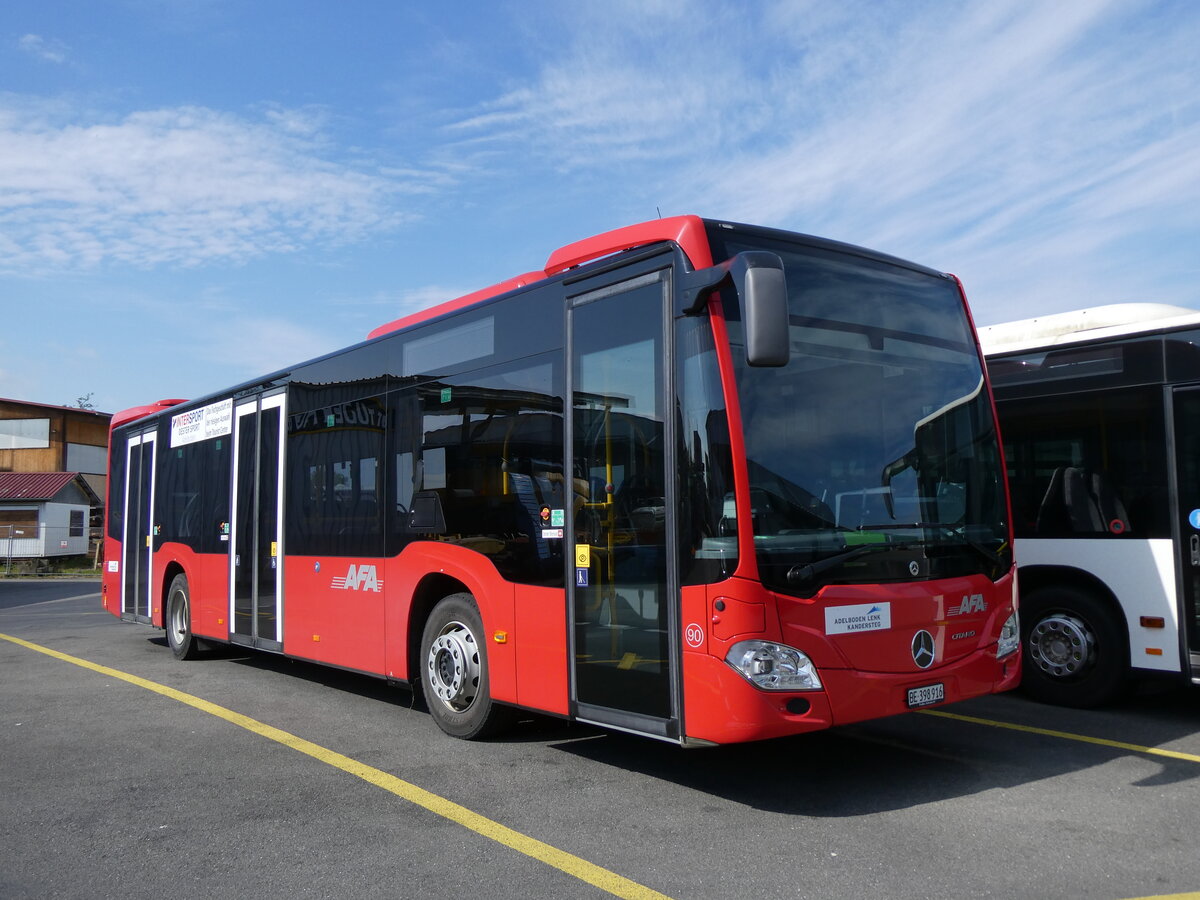 (274'324) - AFA Adelboden - Nr. 90/BE 398'916 - Mercedes am 27. April 2025 in Kerzers, Interbus