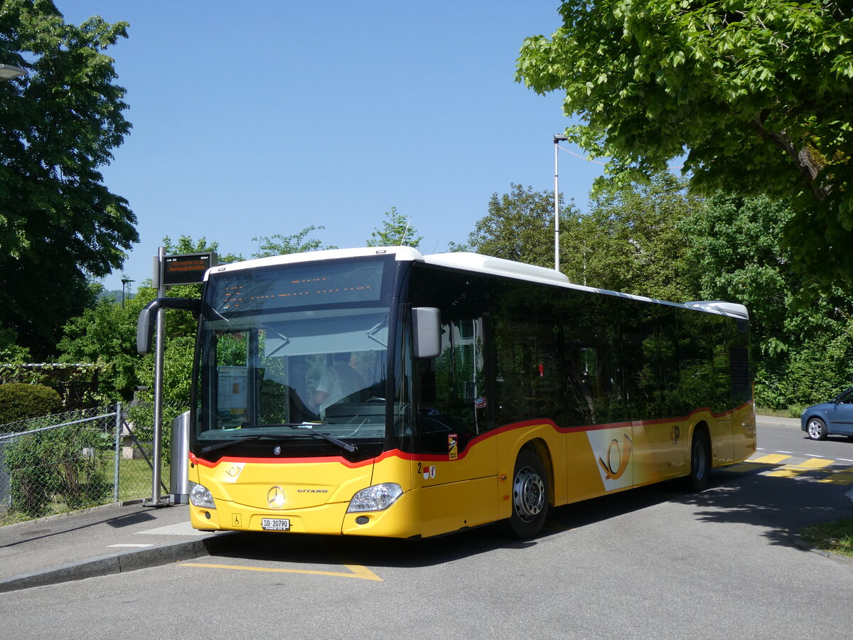 (274'431) - Schumacher, Metzerlen - Nr. 2/SO 20'790/PID 10'558 - Mercedes am 2. Mai 2025 beim Bahnhof Aesch