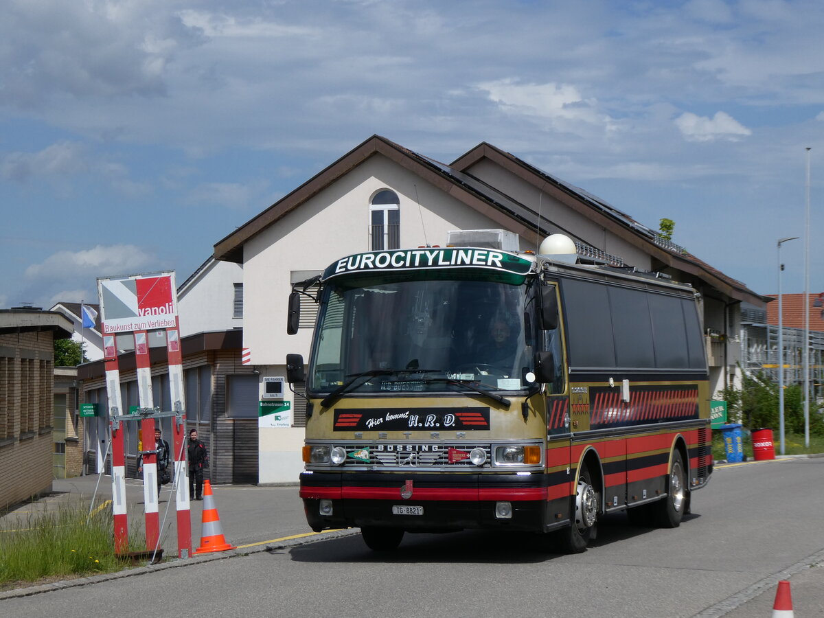 (274'580) - Dasen, Bischofszell - TG 8821 - Setra (ex Reichlin, Goldau) am 3. Mai 2025 in Attikon, Wegm�ller