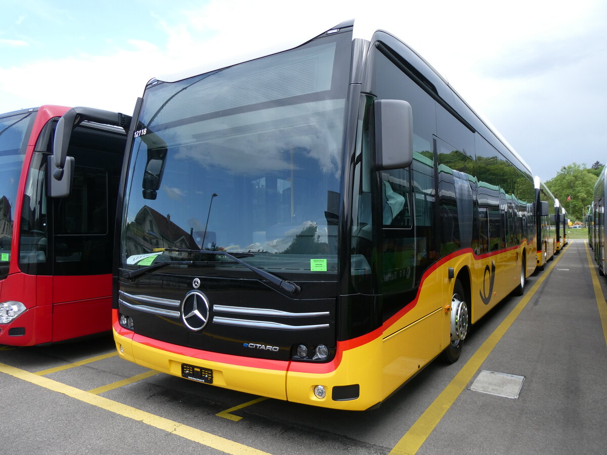 (274'609) - AutoPostale Ticino - PID 12'118 - eMercedes am 3. Mai 2025 in Winterthur, Daimler Buses