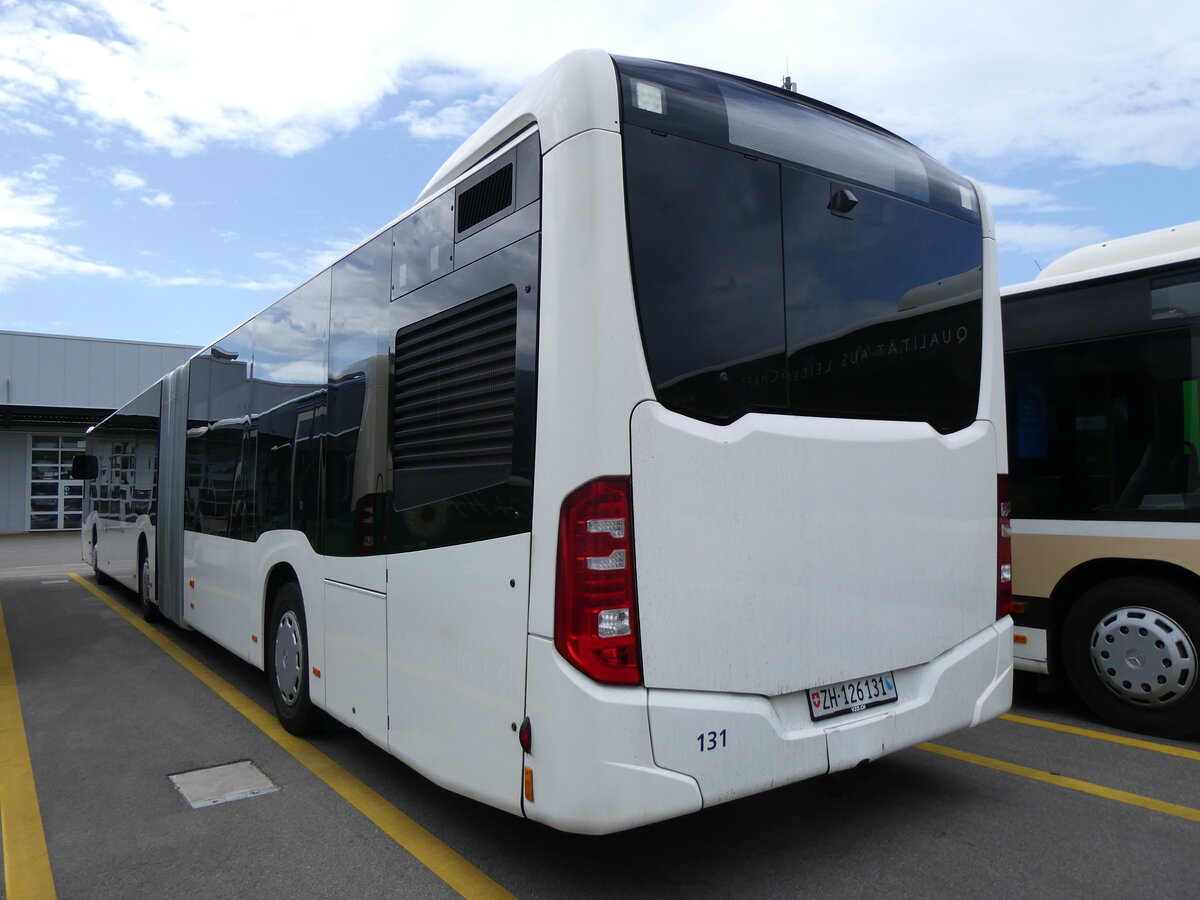 (274'624) - VZO Gr�ningen - Nr. 131/ZH 126'131 - Mercedes am 3. Mai 2025 in Winterthur, Daimler Buses