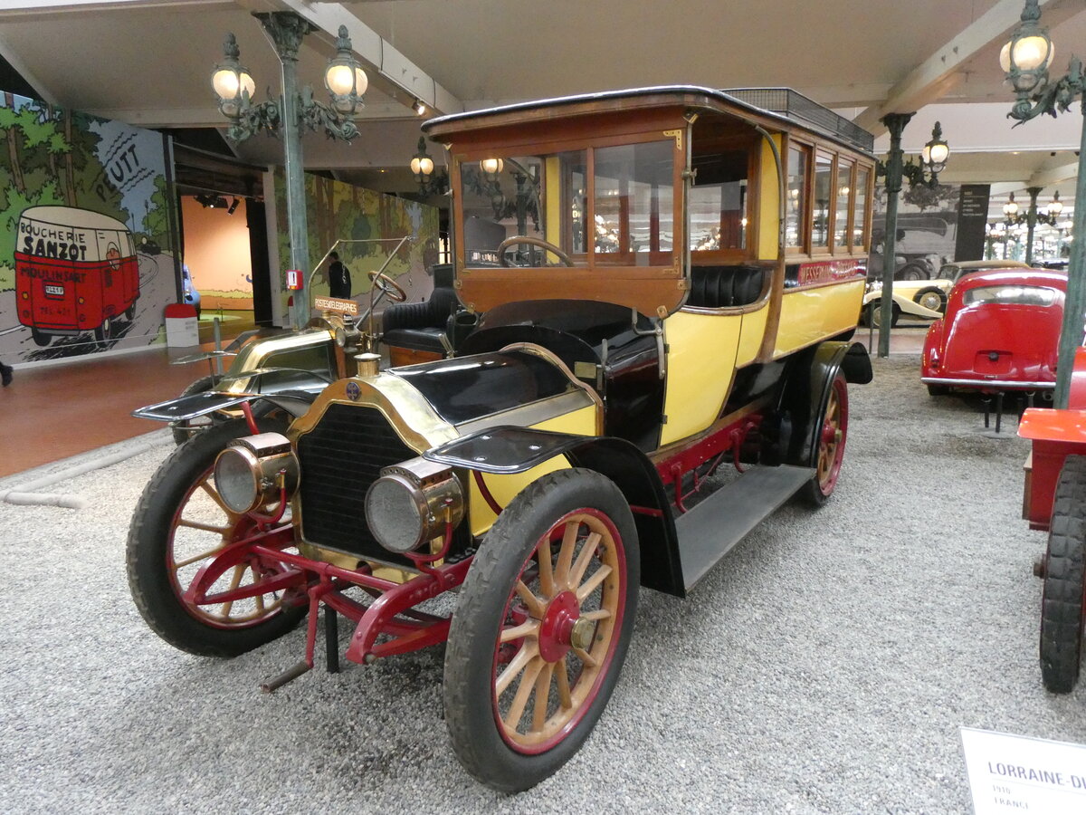 (274'726) - Fontaine, Bussang - Jg. 1907 - Lorraine-Dietrich am 6. Mai 2025 in Mulhouse, Collection Schlumpf