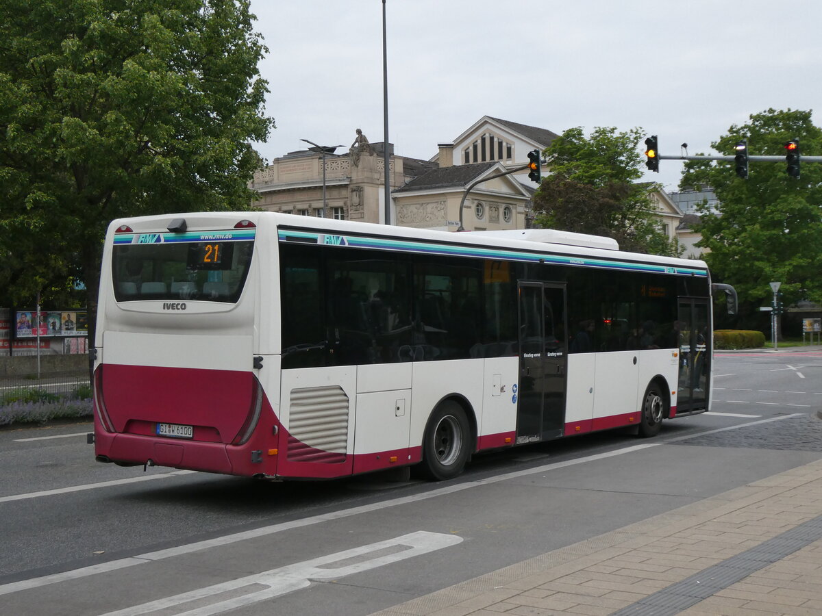 (274'858) - Weber, Biebertal - GI-W 6100 - Iveco am 7. Mai 2025 in Giessen, Berliner Platz
