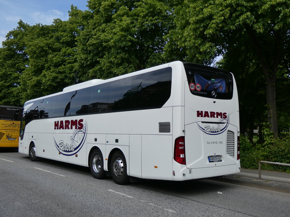 (275'362) - Harms, S�dbrookmerland - AUR-EH 402 - Mercedes am 10. Mai 2025 in Hamburg, Breite Strasse