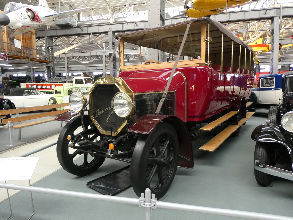 (275'455) - Museum, Sinsheim - Daimler am 12. Mai 2025 in Speyer, Technik-Museum