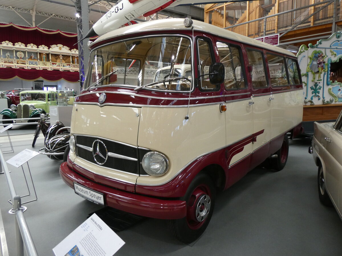 (275'470) - Museum, Speyer - Mercedes (ex Dietmar Hopp Stiftung, Leon-Rot) am 12. Mai 2025 in Speyer, Technik-Museum
