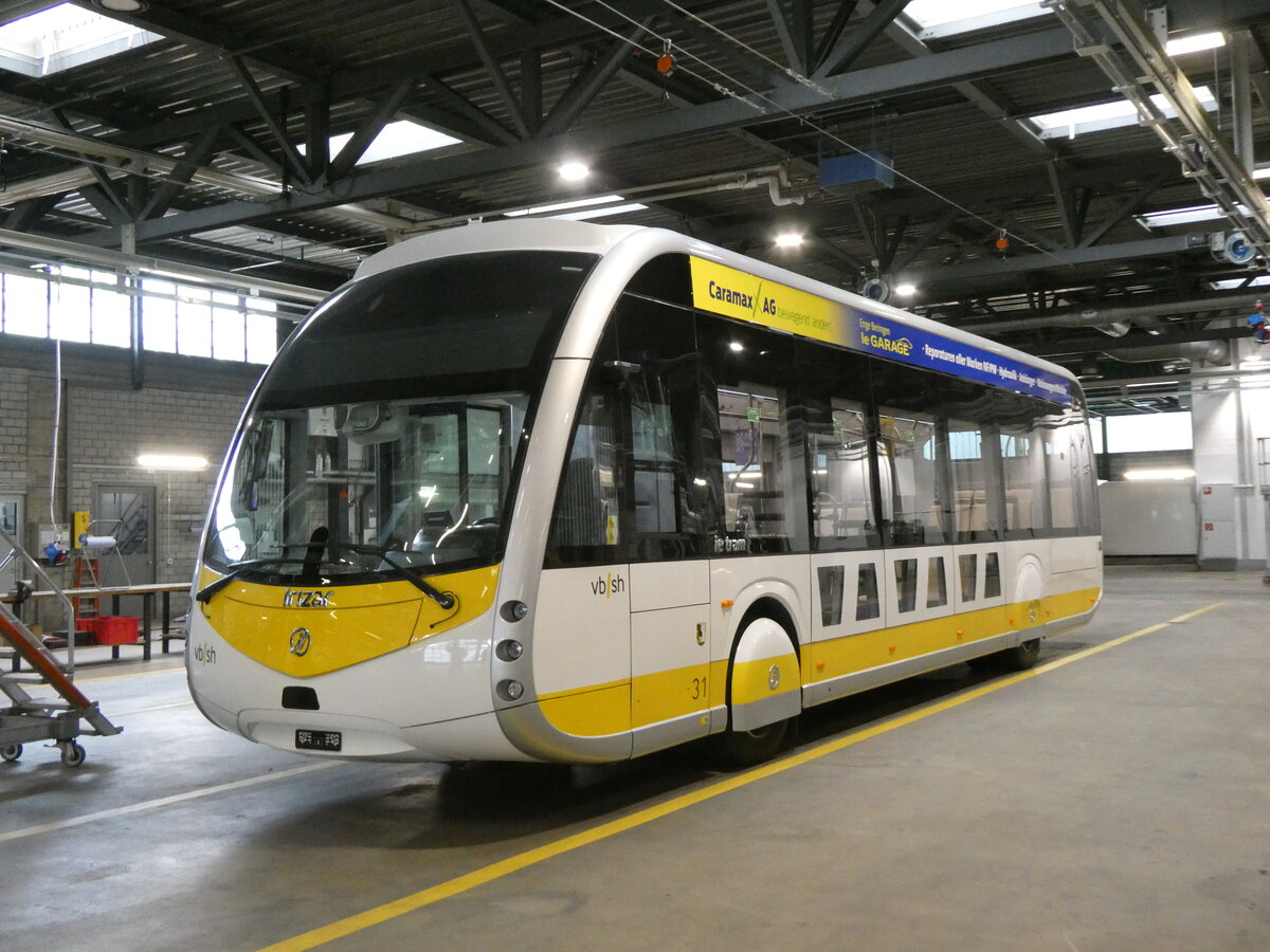 (275'641) - VBSH Schaffhausen - Nr. 31 - eIrizar am 17. Mai 2025 in Schaffhausen, Busdepot