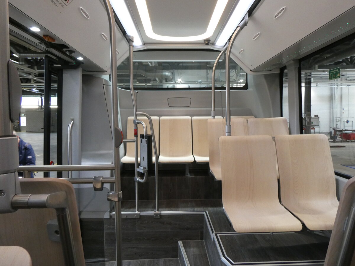 (275'650) - VBSH Schaffhausen - Nr. 31 - eIrizar am 17. Mai 2025 in Schaffhausen, Busdepot (Innenaufnahme)