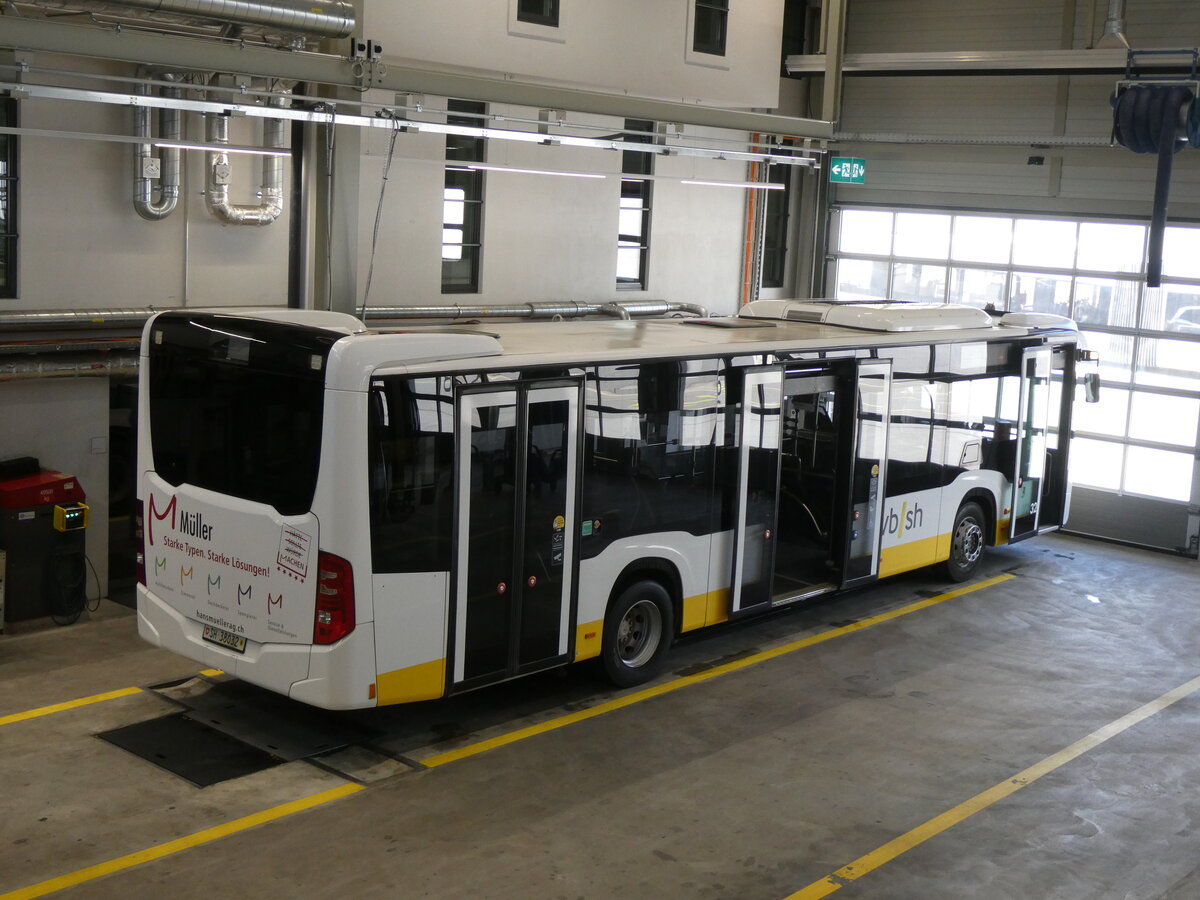(275'655) - VBSH Schaffhausen - Nr. 32/SH 38'032 - Mercedes am 17. Mai 2025 in Schaffhausen, Busdepot