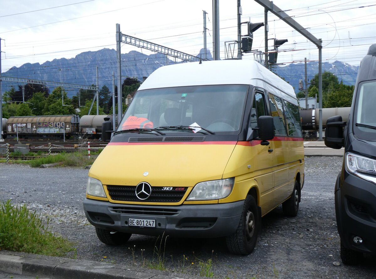 (275'806) - ??? - BE 801'247 - Mercedes am 25. Mai 2025 in Thun, Rosenau