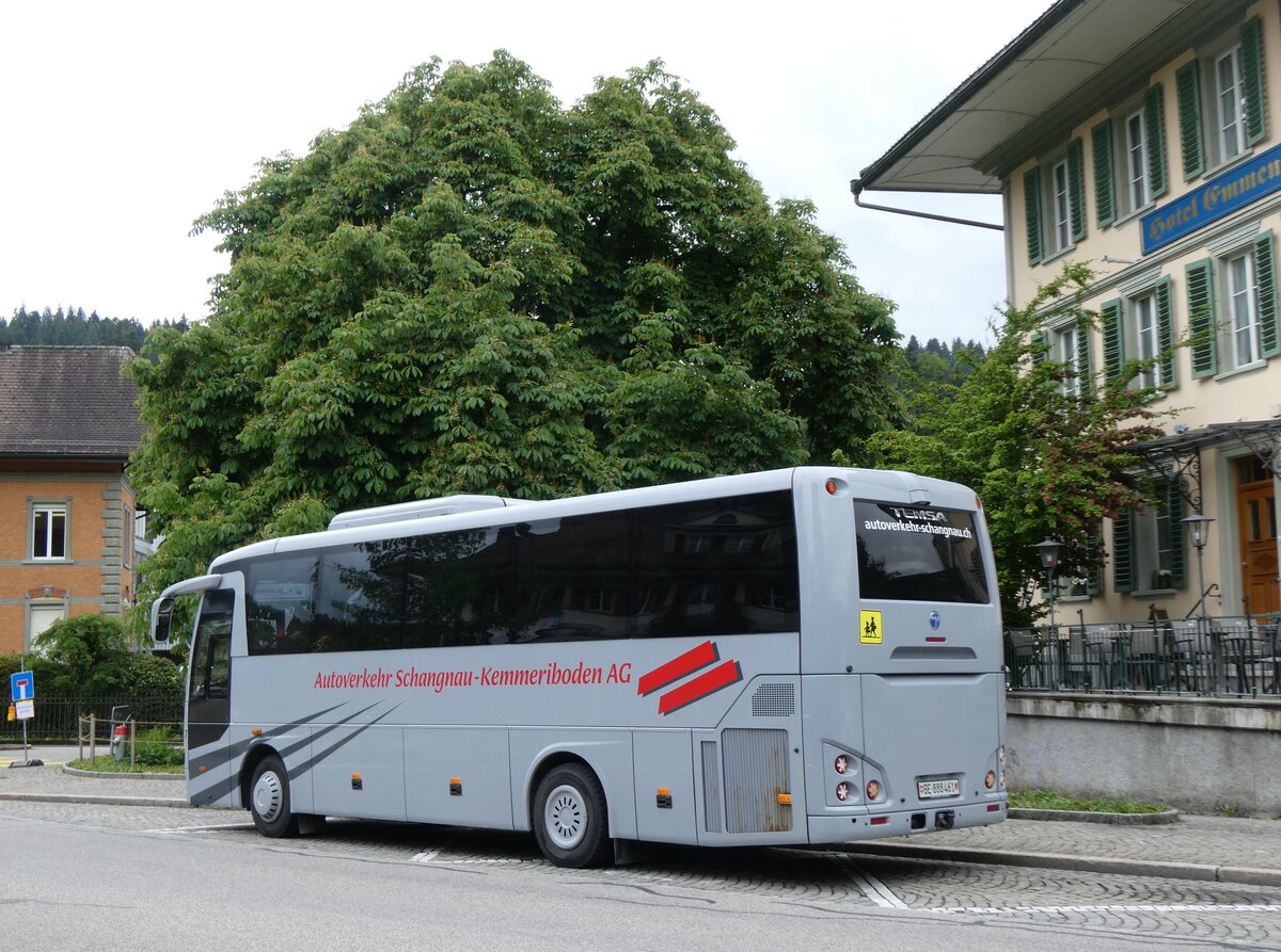 (275'864) - ASK Schangnau - Nr. 7/BE 888'461 - Temsa am 26. Mai 2025 in Langnau, Hotel Emmental