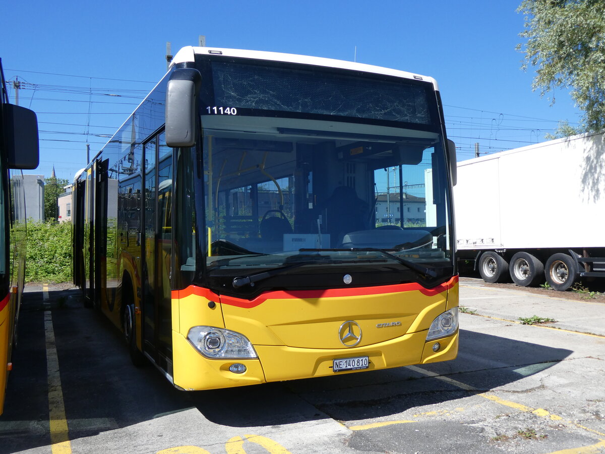 (275'974) - CarPostal Ouest - NE 140'810/PID 11'140 - Mercedes am 30. Mai 2025 in Yverdon, Garage