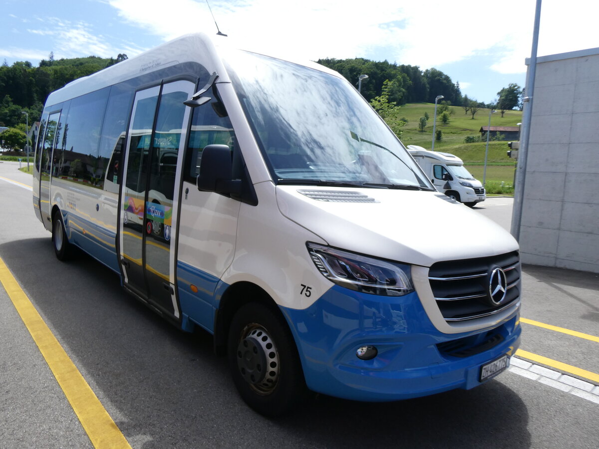 (276'116) - AZZK Zollikon - Nr. 75/ZH 426'775 - Mercedes am 31. Mai 2025 in Winterthur, Daimler Buses