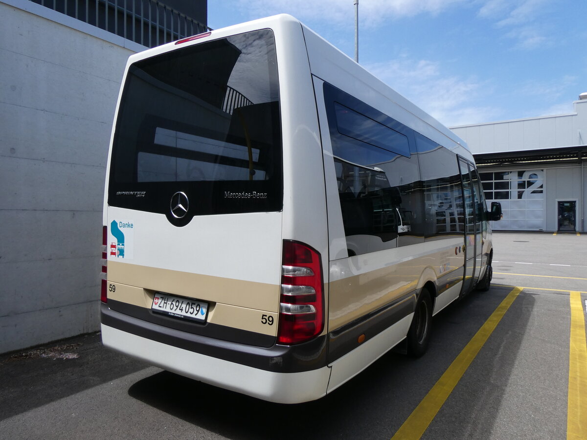 (276'118) - AZZK Zollikon - Nr. 59/ZH 694'059 - Mercedes am 31. Mai 2025 in Winterthur, Daimler Buses