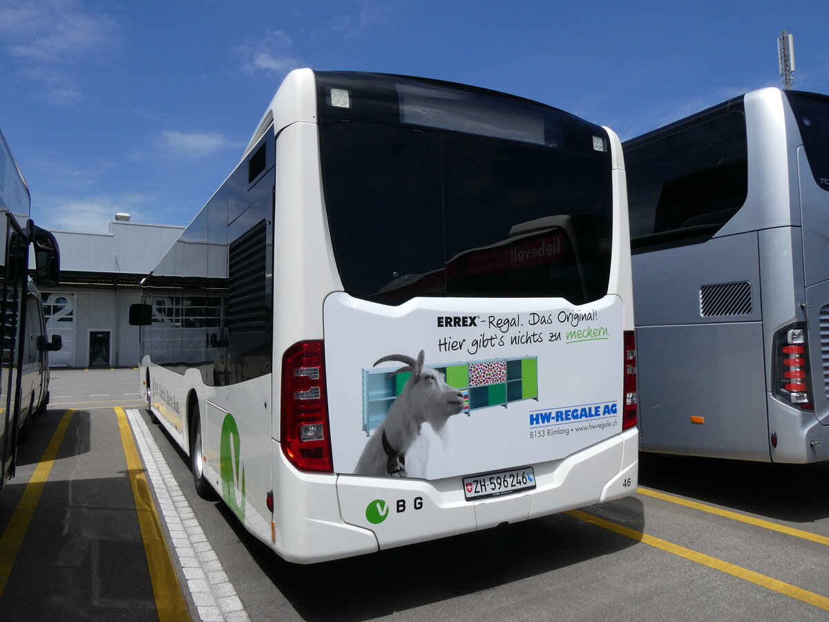(276'122) - Maag, Kloten - Nr. 46/ZH 596'246 - Mercedes am 31. Mai 2025 in Winterthur, Daimler Buses