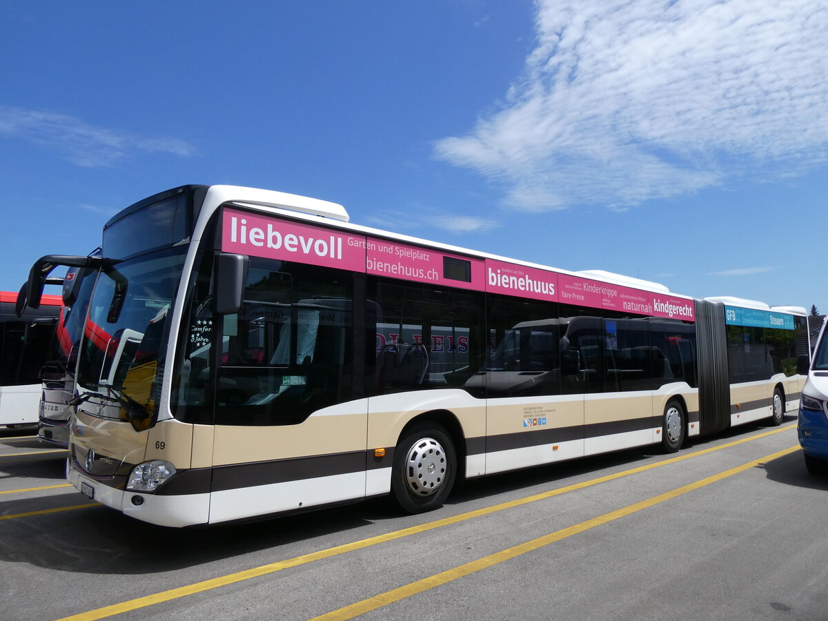 (276'123) - AZZK Zollikon - Nr. 69/ZH 937'469 - Mercedes am 31. Mai 2025 in Winterthur, Daimler Buses