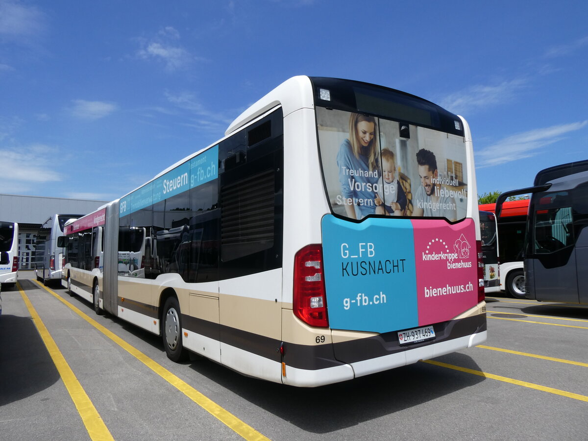 (276'124) - AZZK Zollikon - Nr. 69/ZH 937'469 - Mercedes am 31. Mai 2025 in Winterthur, Daimler Buses